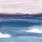 Plum Glow II Art Print