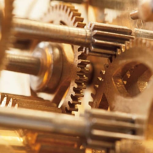 Gilded Gears II Photography Print