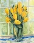 Windowsill Floral II Art Print