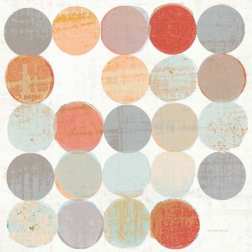 Dots II Square I Art Print