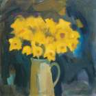 Narcissi and Jug Art Print