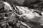 McDonald Creek Falls Art Print