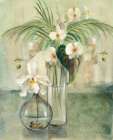 Silver Orchids III Art Print