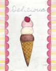 The Scoop I Border Art Print