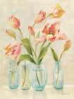 Pink Tulips Art Print