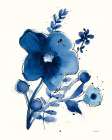 Independent Blooms Blue I Minimalist Print