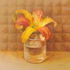 Lily in Glass Art Print