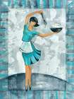Happy Housewife II Art Print