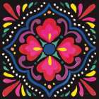 Floral Fiesta Tile V