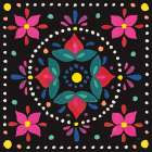 Floral Fiesta Tile VIII