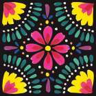 Floral Fiesta Tile X