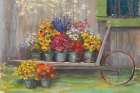 Garden Wheelbarrow Art Print