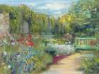 Garden Bench Art Print