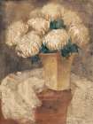 Bouquet of Chrysanthemums Art Print