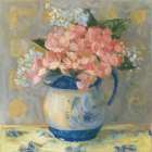 Pink Geraniums Art Print