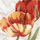 Spring Tulips Red II Art Print