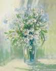 Sunlit Daisies Art Print