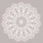 Contemporary Lace Neutral VI