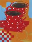 Two Red Cups Art Print