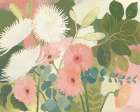 Chrysanthemums and Daisies I Art Print