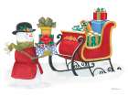 Main Street Christmas XI Art Print