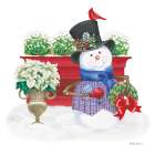 Main Street Christmas X Art Print