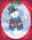 Main Street Christmas V Art Print