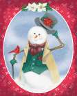 Main Street Christmas VI Art Print