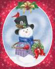 Main Street Christmas VII Art Print