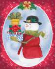 Main Street Christmas VIII Art Print