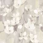 Magnolias in Spring II Neutral Art Print