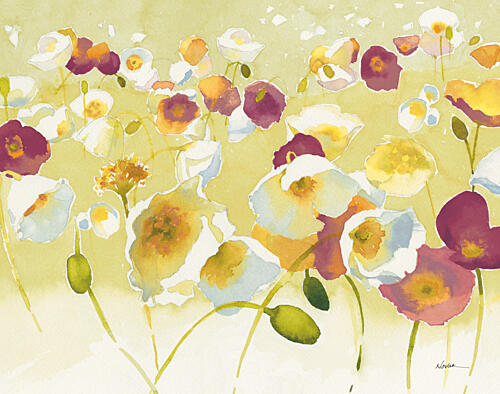 Plum Iceland Plot II Aquarelle reproduction
