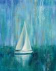 Sailboat Simplicity I Art Print
