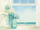 Seaside Hydrangea Art Print