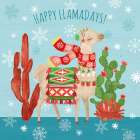 Lovely Llamas Christmas IV