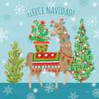 Lovely Llamas Christmas X