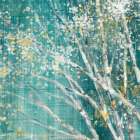 Blue Birch II Art Print