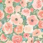 Blooming Delight Pattern VD Art Print