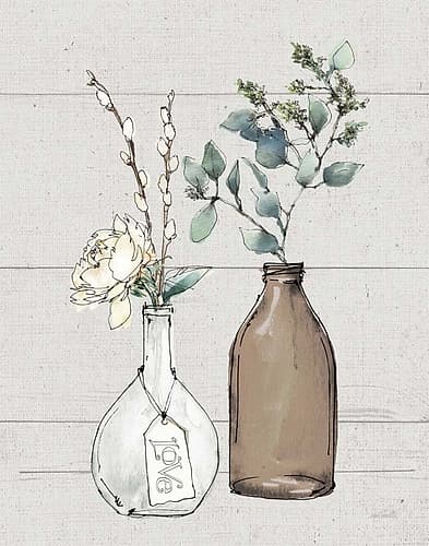 Modern Farmhouse III Shiplap Art Print