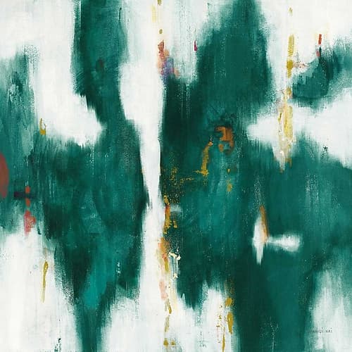 Green Texture I Art Print