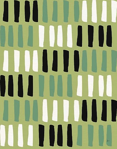 Shamrock Shades Step 03B Black Patterns Print
