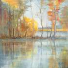 Lakeside Reflection Art Print