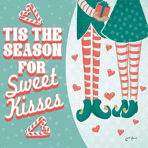 Vintage Christmas VIII Art Print