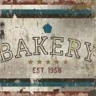 Vintage Bakery Sign Art Print