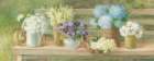 Summer Garden Bench Art Print
