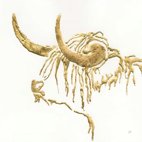 Gilded Highlander III Art Print