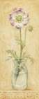 Vintage Pin Cushion in Glass Vase Art Print