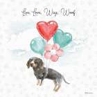Paws of Love V Art Print
