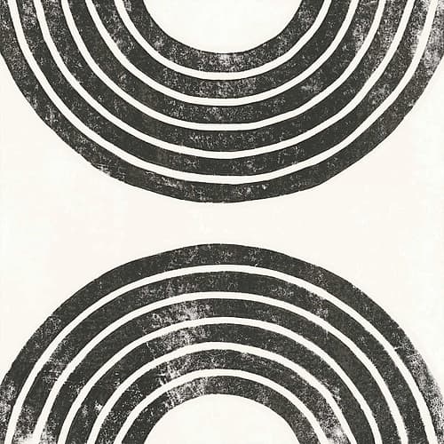 Over the Rainbow BW I Art Print