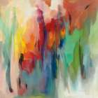 March Rainbow Art Print